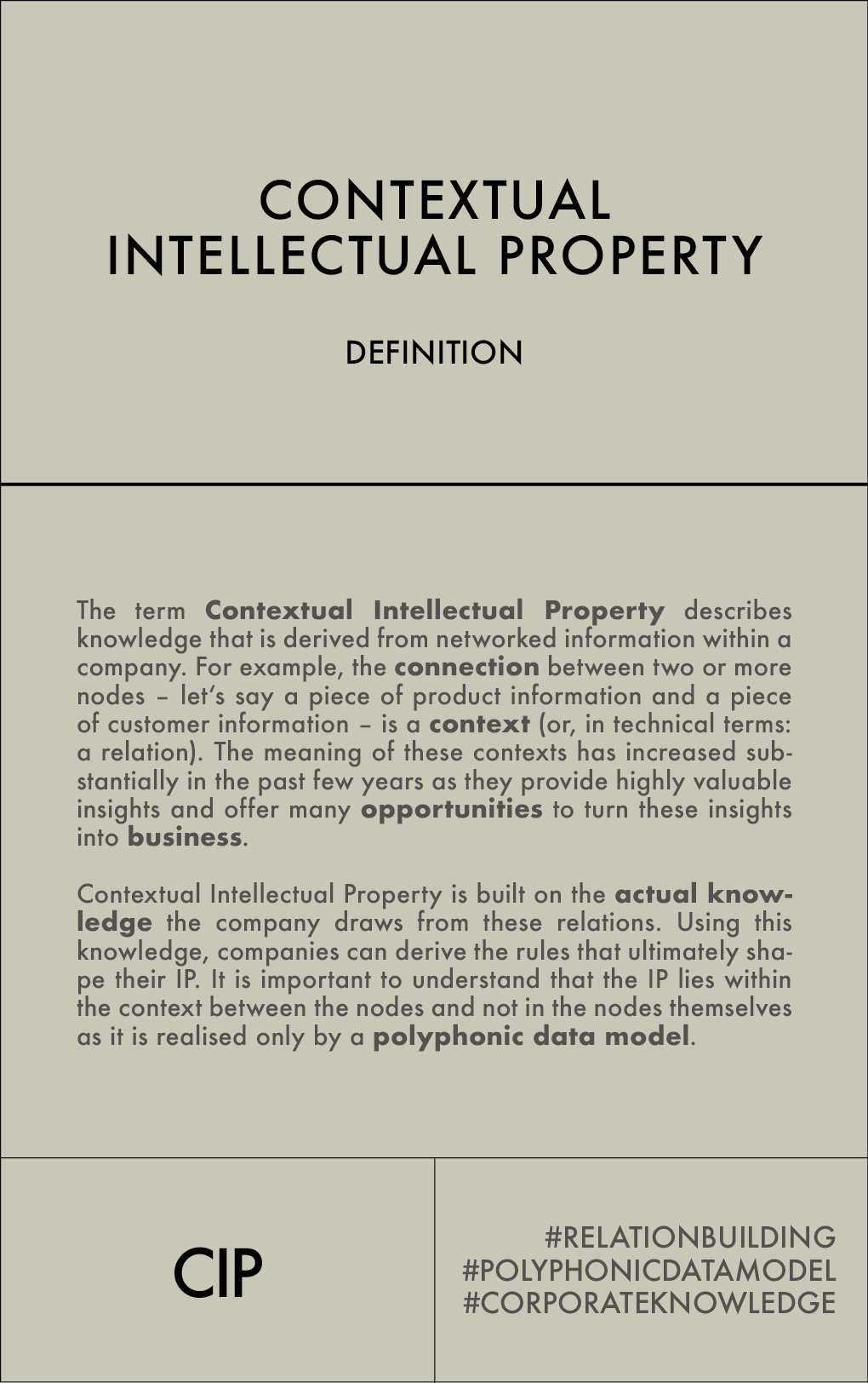 Intellectual property meaning deals