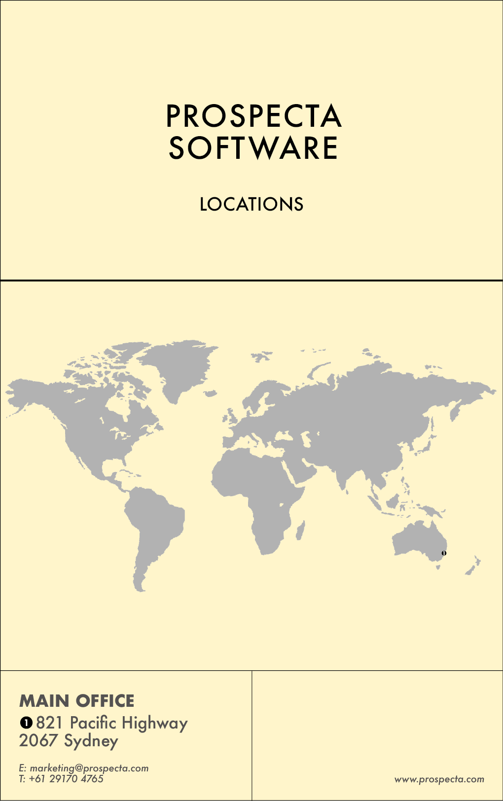 Prospect Mapping Software PROSPECTA SOFTWARE – The Group of Analysts